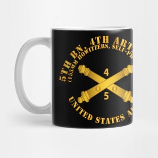 5th Bn 4th Field Artillery Regt - 155mm w Arty Br Mug